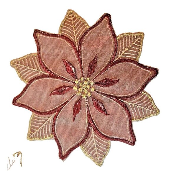 Poinsettia Tableware | HandimeX Erlesene Tischkultur Handmade Exquisite Delicate - Picture 12 of 16